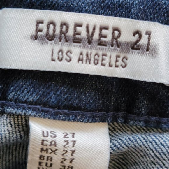 Forever 21 Skinny Ankle Jeans Size 27 - Picture 2 of 7